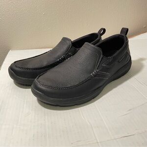 Sketchers Black Slip One Shoes relaxed fit air cooled formal work
